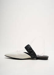 Mules/Sabots blanc HALMANERA pour femme seconde vue