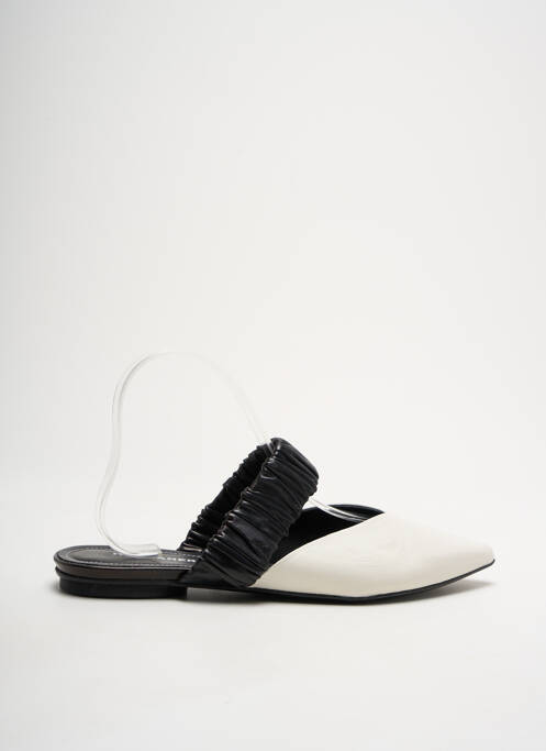 Mules/Sabots blanc HALMANERA pour femme