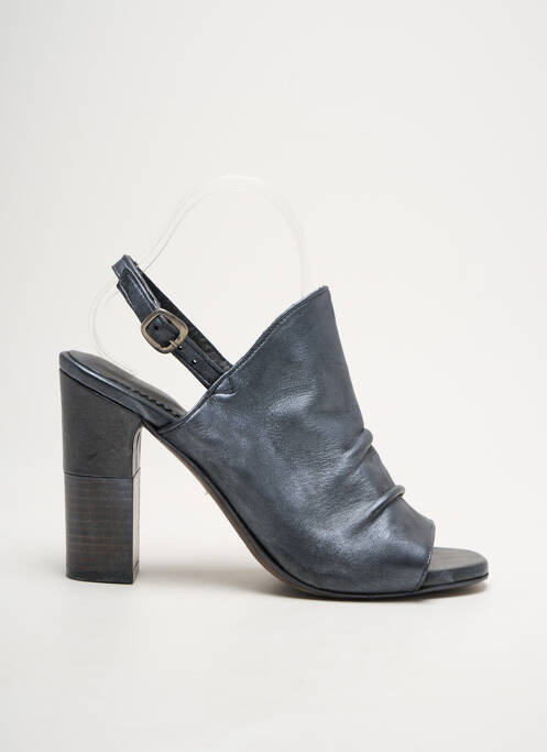 Sandales/Nu pieds gris PIRANHA pour femme