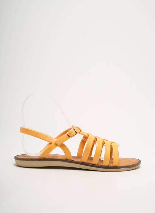 Sandales/Nu pieds orange MEDUSE pour femme