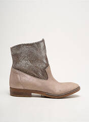 Bottines/Boots beige NOW pour femme seconde vue