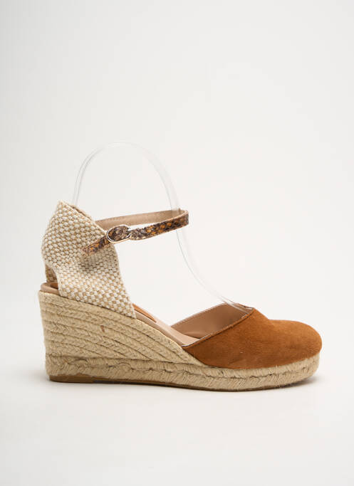 Espadrilles marron REQINS pour femme