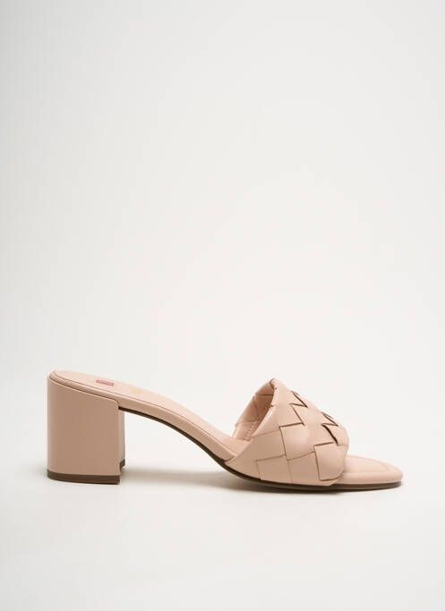 Mules/Sabots rose HOGL pour femme