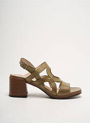 Sandales/Nu pieds vert WONDERS pour femme seconde vue