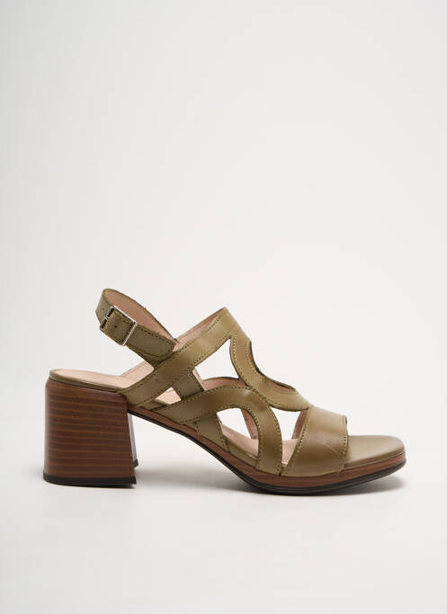 Sandales/Nu pieds vert WONDERS pour femme