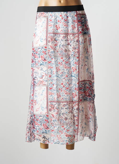 Jupe longue rouge LA FEE MARABOUTEE femme