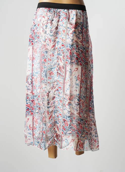 Jupe longue rouge LA FEE MARABOUTEE femme