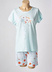 Pyjama bleu MASSANA pour femme seconde vue