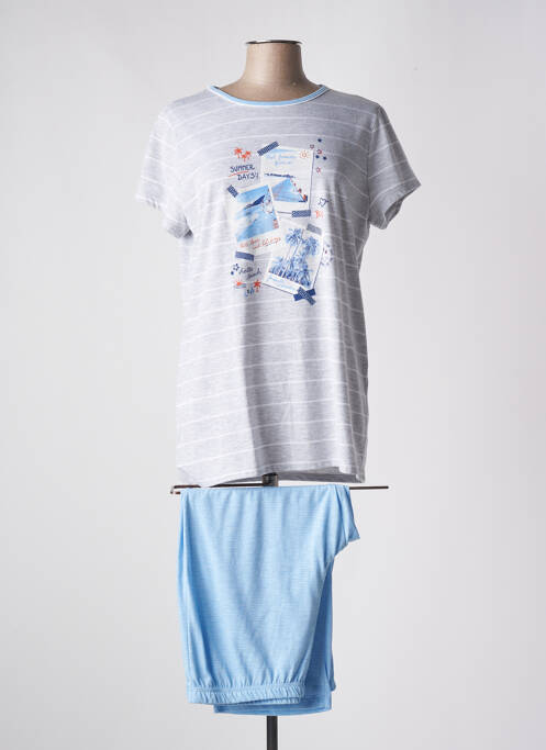 Pyjama bleu MASSANA pour femme