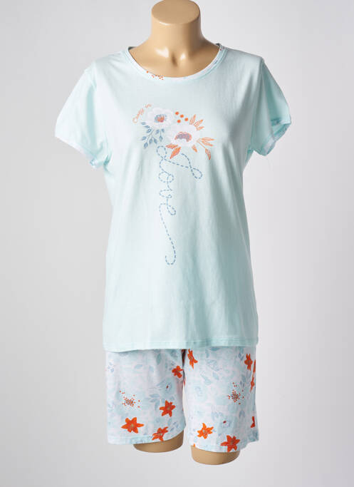 Pyjama bleu MASSANA pour femme
