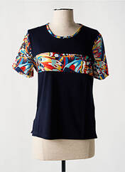 T-shirt bleu ELEANE pour femme seconde vue