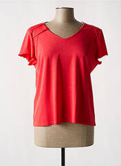 T-shirt rouge GEVANA pour femme seconde vue