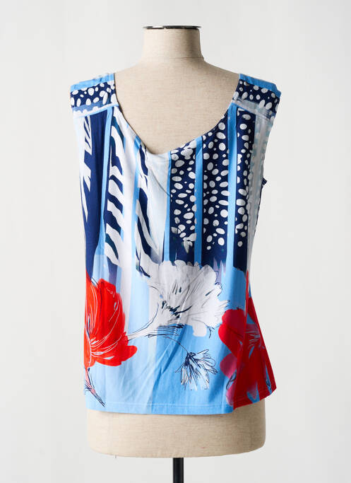 Débardeur bleu TELMAIL pour femme