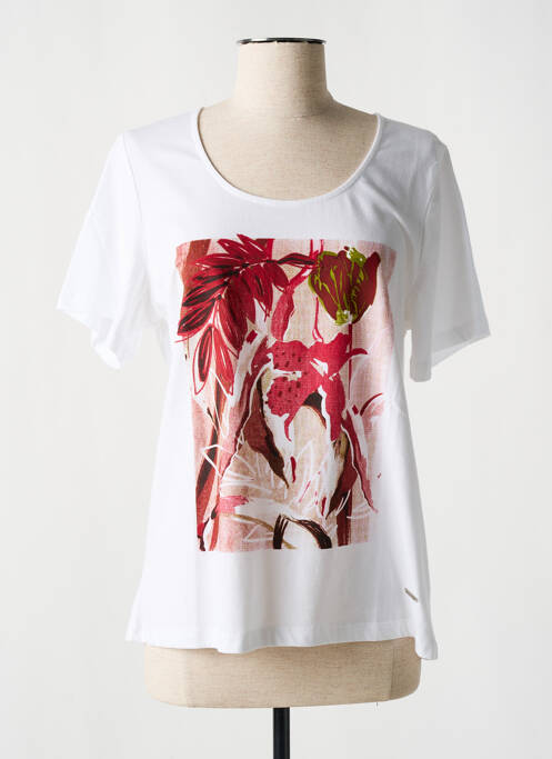 T-shirt blanc AGATHE & LOUISE pour femme