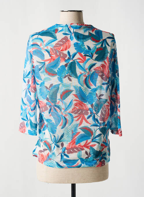 T-shirt bleu ELEANE pour femme