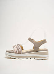 Sandales/Nu pieds gris SOFTWAVES pour femme seconde vue
