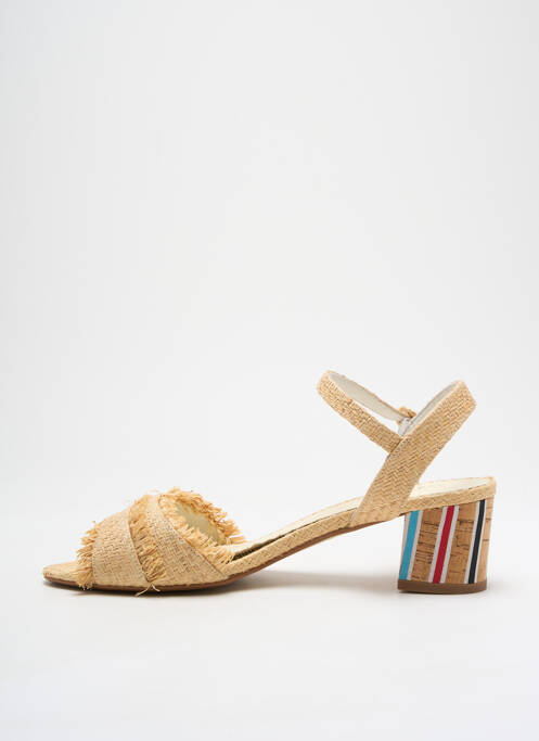 Sandales/Nu pieds beige MELLOW YELLOW pour femme