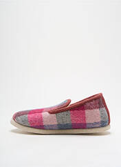 Chaussons/Pantoufles rose LA VAGUE pour femme seconde vue
