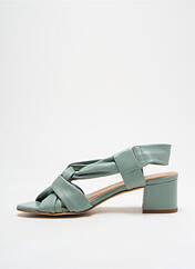 Sandales/Nu pieds vert NAGUISA pour femme seconde vue