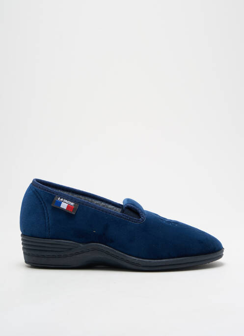 Chaussons/Pantoufles bleu LA VAGUE pour femme