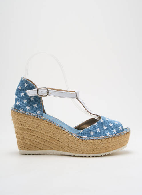 Espadrilles bleu JOSE TOLEDO pour femme