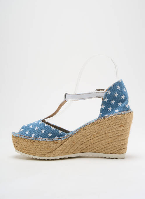 Espadrilles bleu JOSE TOLEDO pour femme