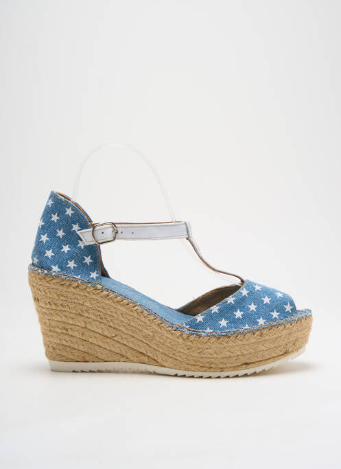 Espadrilles bleu JOSE TOLEDO pour femme