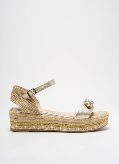 Sandales/Nu pieds or LODI pour femme