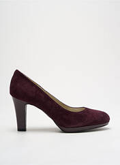Escarpins violet CARACTERE pour femme seconde vue