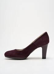 Escarpins violet CARACTERE pour femme seconde vue
