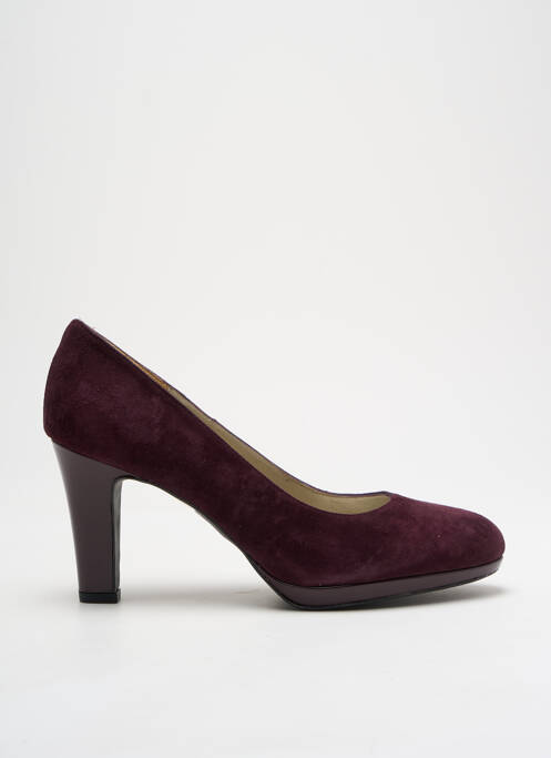 Escarpins violet CARACTERE pour femme
