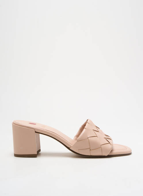 Mules/Sabots rose HOGL pour femme