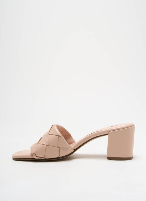 Mules/Sabots rose HOGL pour femme