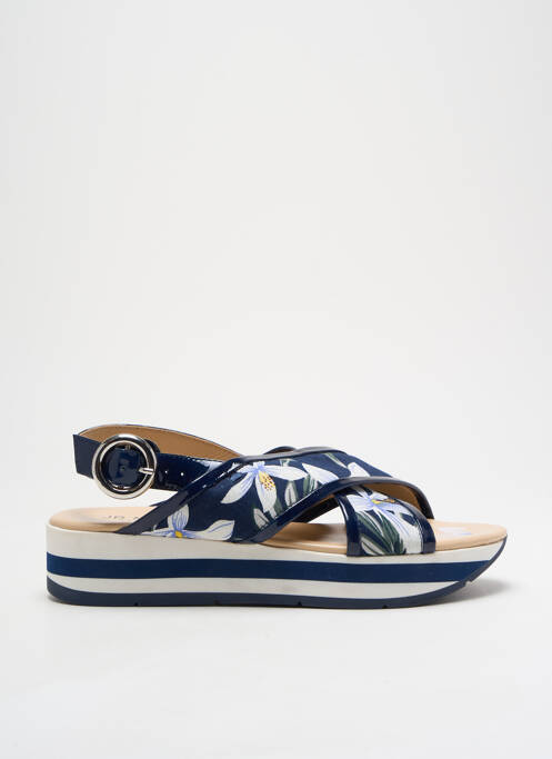 Sandales/Nu pieds bleu JB MARTIN pour femme
