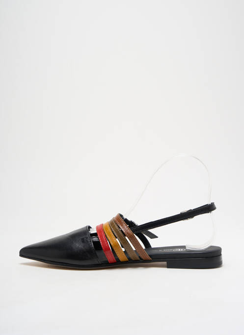 Sandales/Nu pieds noir FRU.IT pour femme