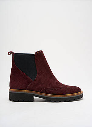 Bottines/boots nubuck talon plat jusqu'à 3cm violet BRAKO femme