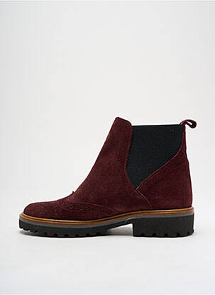 Bottines/boots nubuck talon plat jusqu'à 3cm violet BRAKO femme