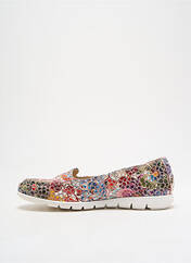 Mocassins bleu CARACTERE pour femme seconde vue