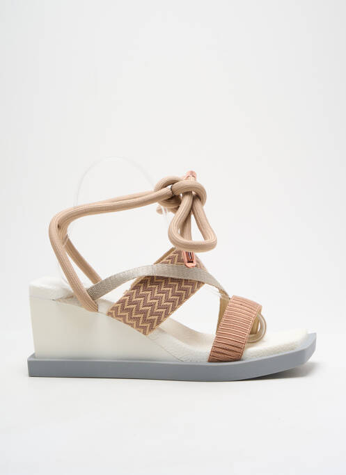 Sandales/Nu pieds beige UNITED NUDE pour femme