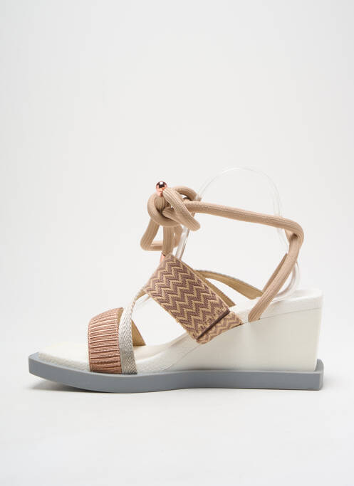 Sandales/Nu pieds beige UNITED NUDE pour femme