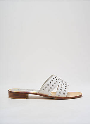 Mules/Sabots blanc MASTRO DOMENICO pour femme