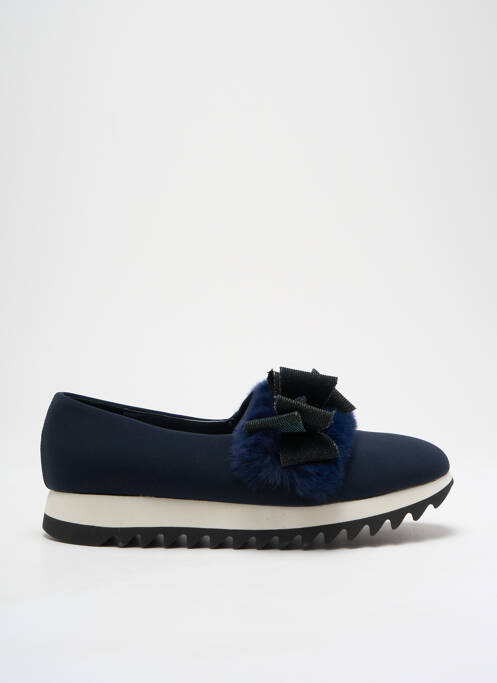 Mocassins bleu SUSY pour femme