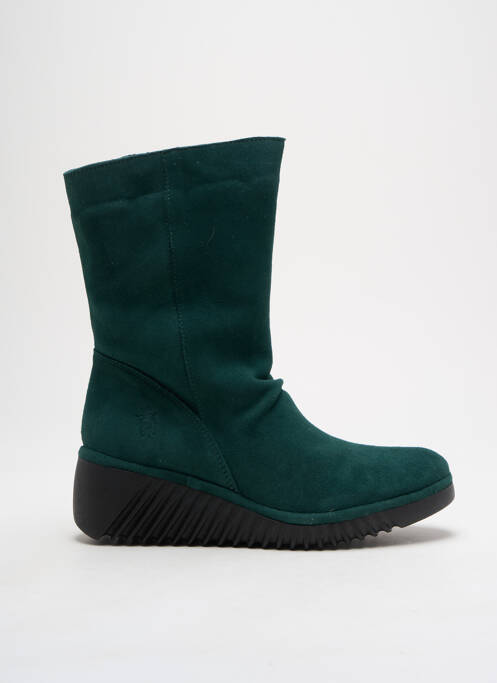 Bottines/Boots vert FLY LONDON pour femme
