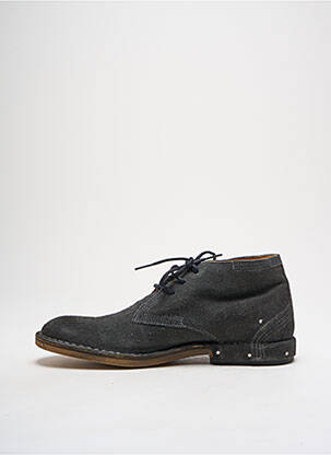 Bottines/boots nubuck talon bas gris FLY LONDON homme