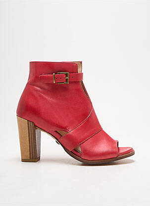 Bottines/Boots rouge NEOSENS pour femme