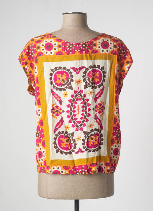 Blouse rose LA FEE MARABOUTEE femme