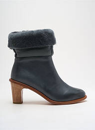 Bottines/boots matière lisse talon de 4 à 6cm gris NEOSENS femme