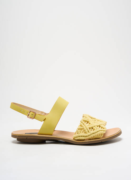 Sandales/Nu pieds jaune NEOSENS pour femme