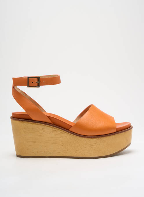 Sandales/Nu pieds orange NEOSENS pour femme