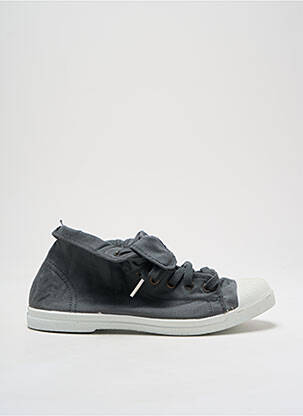 Baskets bout rond bout rond gris NATURAL WORLD unisexe